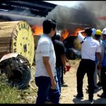 Gudang Kabel PLN Sumenep Terbakar, Warga Sekitar Panik