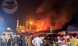 Arus Listrik Menuju Tanah Merah Dipadamkan. Kondisi Gelap