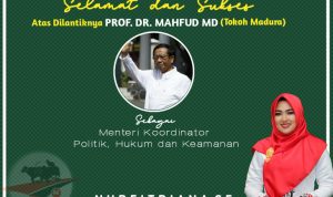 Mahfud MD Jadi Menko Polhukam, Inilah Ucapan Untuk Putra Terbaik Madura