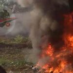 Sepeda Motor Ludes Terbakar di Jalur Akses Suramadu