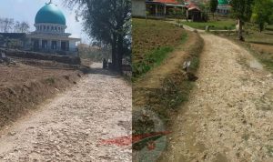 Ketika Warga Mengeluh Jalan Akses Desa di Pamekasan