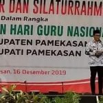 Apel PGRI Pamekasan, Bupati Ajak Guru Dan Siswa Tersenyum