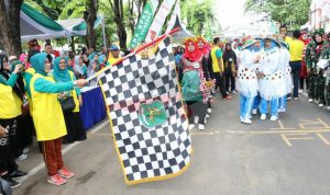 JJS TP PKK Sumenep Ini Pakai Kostum Unik, Untuk Apa?