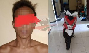 Datang ke Acara Nikahan, Pemuda Kangayan Ini Malah Ngembat Motor Undangan