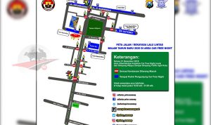 Malam Ini, Satlantas Polres Sumenep Berlakukan Car Free Night