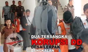 Dua Tersangka Kasus Korupsi Dana Desa Lerpak Dilimpahkan ke Kejari Bangkalan