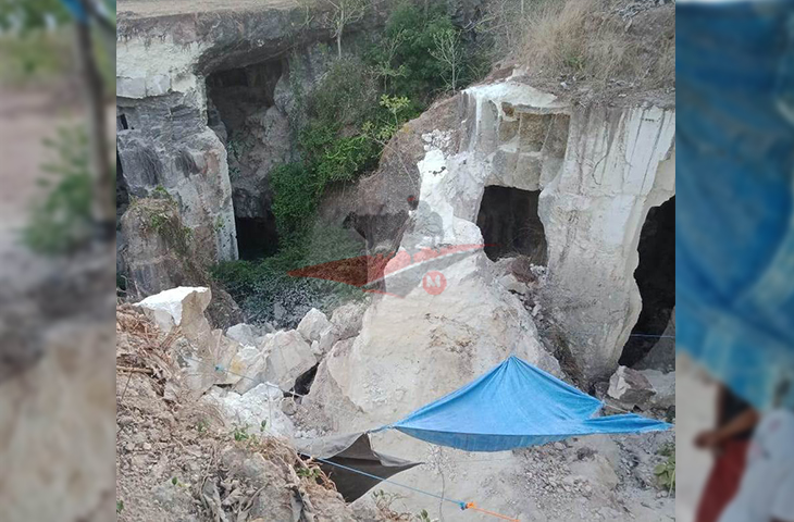 Warga Sentol Laok Tewas Tertimpa Reruntuhan Galian Batu