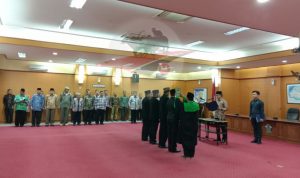 Bupati Bangkalan Lantik 4 Pejabat Unit Pengadaan Barjas. Siapa Saja?