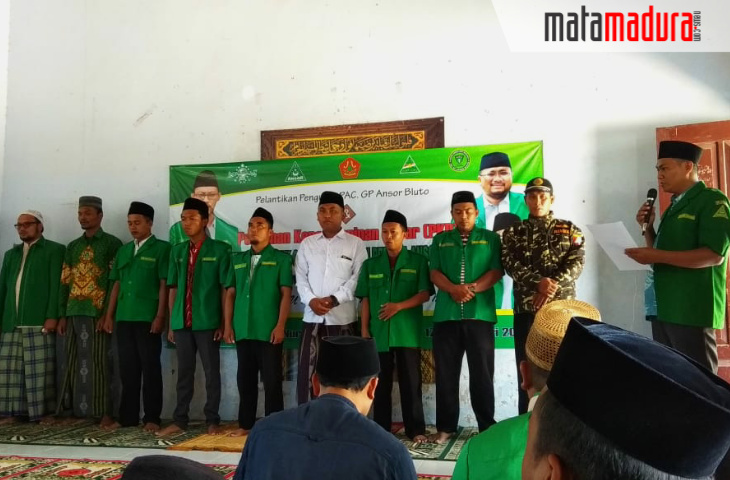 Pelantikan PAC GP Ansor Bluto