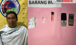 Kepergok Bawa Sabu, Pria asal Sampang ini Dibekuk Polisi di Bangkalan