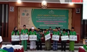 BMT NU Jatim Kucurkan Dana Pengembangan NU Sebesar Rp 1,5 M