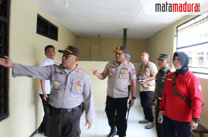 Kapolres Sumenep Lakukan Pengecekan Polsek Kangean