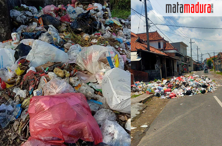 Sampah Liar Berserakan di Bangkalan