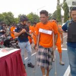 Polisi Tembak Kaki Pelaku Begal di Akses Suramadu