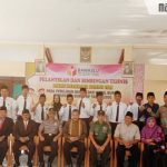 Panwaslu Desa se Kecamatan Gayam Dilantik