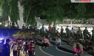 Cegah Corona, Polres Bangkalan Amankan 31 Orang yang Nongkrong Bareng
