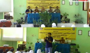 Tekan Angka Kriminal Siswa, SMPN 2 Saronggi Gelar Seminar Anti Bullying