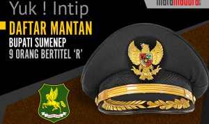 Yuk! Intip Daftar Mantan Bupati Sumenep, 9 Orang Bertitel ‘R’