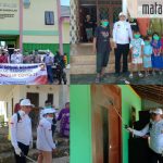 Semprot Disinfektan dan Bagi 5000 Masker, Bukti Gerindra Hadir di Tengah Masyarakat Galis