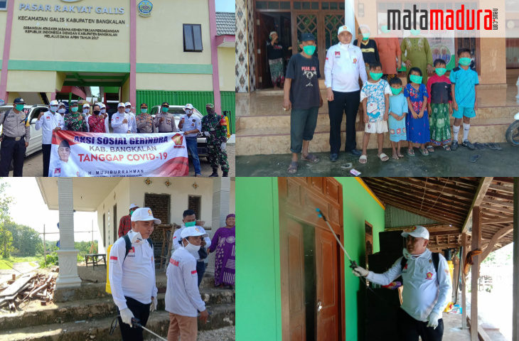 Aksi Sosial Gerindra Kabupaten Bangkalan
