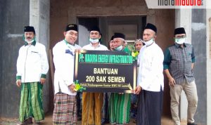 Petinggi PKB-Ketua BM PAN Sumenep Kompak Bantu Pembangunan MWC NU Lenteng