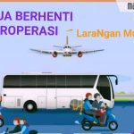 Efek Larangan Mudik; Jalan Tol, Pesawat dan Kapal Laut Setop Beroperasi