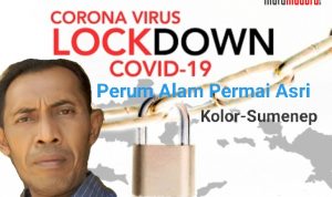 Pasca Zona Merah, RW Perumahan di Sumenep Terapkan ‘Lockdown’