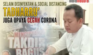 Selain Disinfektan dan Social Distancing, Tadharru’ juga Upaya Cegah Corona