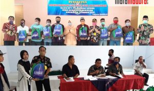 Aksi Peduli Covid-19, DWP PSBR Pamekasan Bagikan 250 Paket Sembako