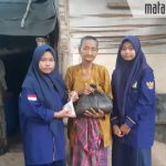 Sumbangan, OSIS MTs. Al-Hasan Giligenting Bantu Warga Kurang Mampu