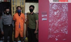 Dihadang Polisi, Pemuda Batuan Sumenep Ini Sembunyikan Sabu di Mulutnya