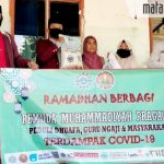 Peduli Dampak Covid-19, Pemuda Muhammadiyah Pragaan Bagikan 150 Paket Sembako