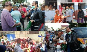 Diam-diam Berbagi 4000 Sembako di Bulan Suci Ramadan