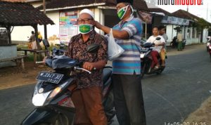 Pemdes-PR GP Ansor Jenangger Kompak Lakukan Pencegahan Covid-19
