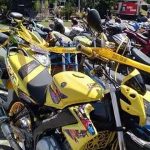 Polres Sampang Sita Puluhan Sepeda Motor saat Ngabuburit