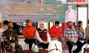 Soal Jumlah Bantuan Covid-19 dari Gubernur Jatim, Camat Agus: Raas Terima 200 Paket