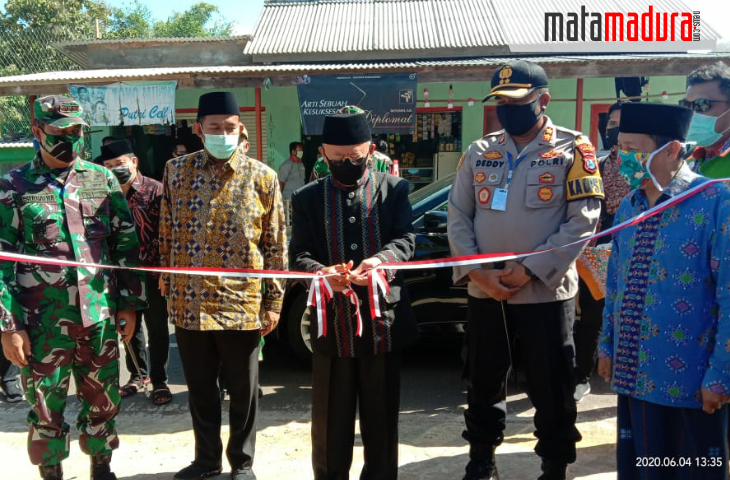 Peresmian Kampung Tangguh di Kecamatan Rubaru