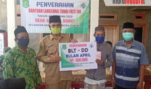 BLT DD Desa Gapura Barat Sukses Terlaksana, Ini Harapan Kades Rasidi