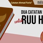 Dua Catatan Saya untuk RUU HIP