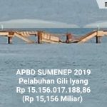 Berumur 3 Bulan, Proyek Pelabuhan Rp 15 Miliar di Sumenep Ambruk
