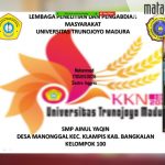 Keren, Mahasiswa KKN UTM Mengajar Daring di SMP Ainul Yaqin Klampis Bangkalan