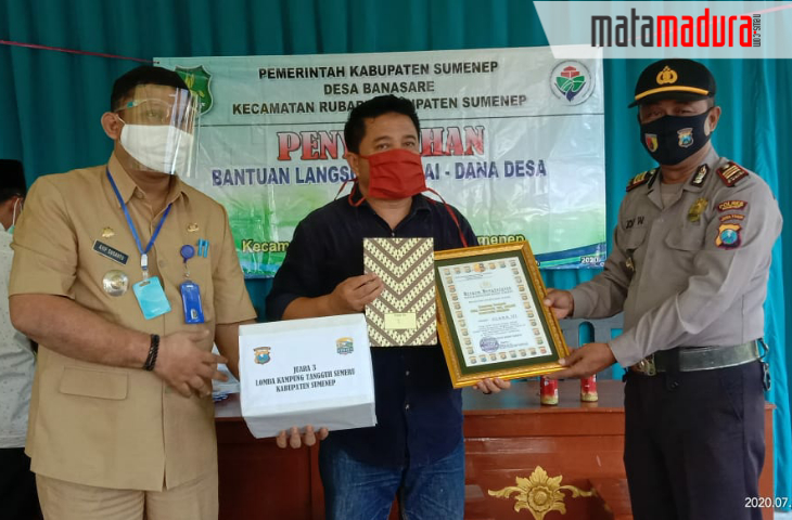 Desa Banasare Raih Juara III Kampung Tangguh Semeru Kabupaten Sumenep