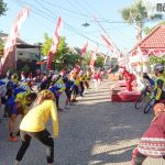 Sambut HUT-RI Ke-75, Warga Lavender Ikuti Senam dan Sepedaan Berhadiah