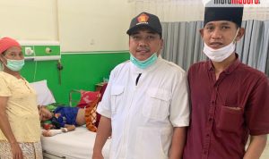 H Syaiful, Legislator Gerindra Bangkalan Besuk Penderita Kanker Penis di RS dr Soetomo