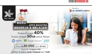 Ada Paket Baru dari XL Axiata, Booster PRIO Bekerja & Belajar