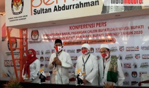 Berkas Memenuhi Syarat, Paslon Fauzi-Eva Sudah Terdaftar di KPU Sumenep