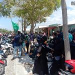 Unras UU Ciptaker, Polisi Jaga Ketat Kantor DPRD Bangkalan