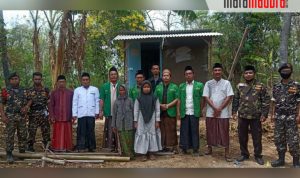 Ketua PC GP Ansor Sumenep Resmikan Bantuan Kamar Mandi dari Ansor Manding untuk Duafa
