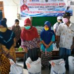 149 KPM PKH di Lajing Bangkalan Terima Bansos Beras 30 Kg