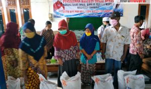 149 KPM PKH di Lajing Bangkalan Terima Bansos Beras 30 Kg
